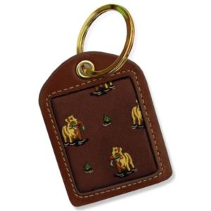 Bird Dog Bay Key Chain: Duck Dogs – Brown Miscellaneous