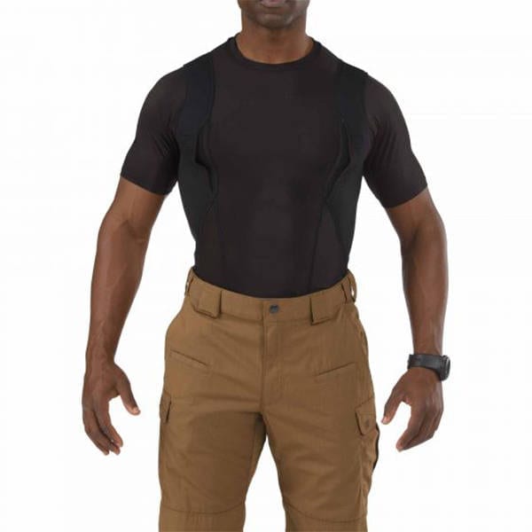 5.11 Tactical Men's Holster Crew Polyester/Spandex Shirt