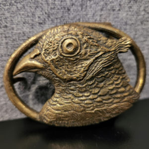 DeLodzia Ring-Necked Pheasant Belt Buckle Accessories