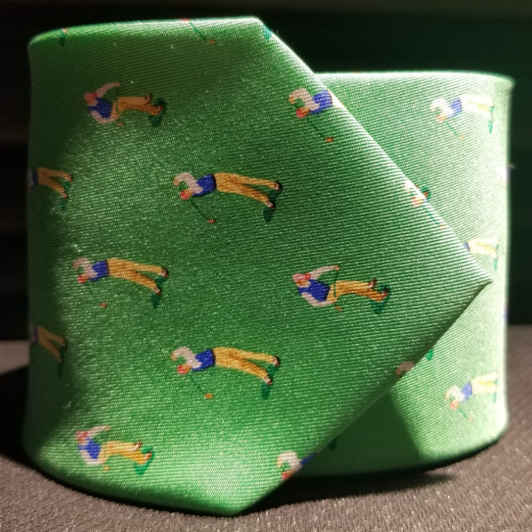 Bird Dog Bay Slice! Club Necktie – Green Accessories