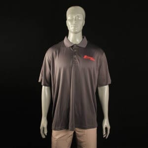 Armed and Ready Polo Shirt – Grey Clothing