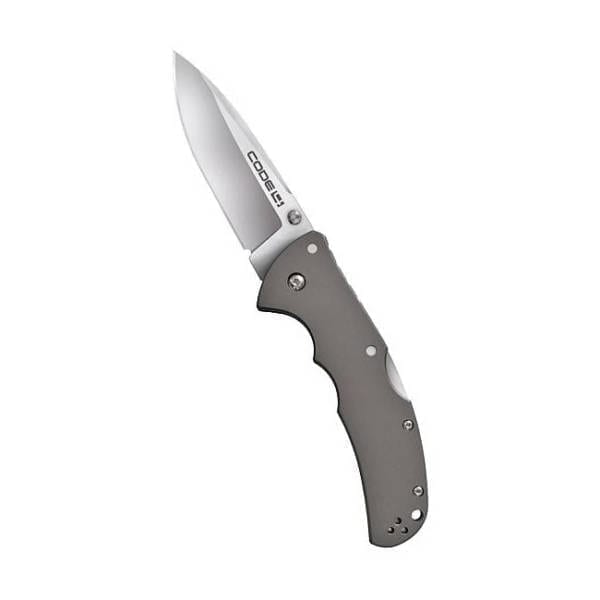 Cold Steel Code-4 Spear Point Lockback Knife 3.5" Satin
