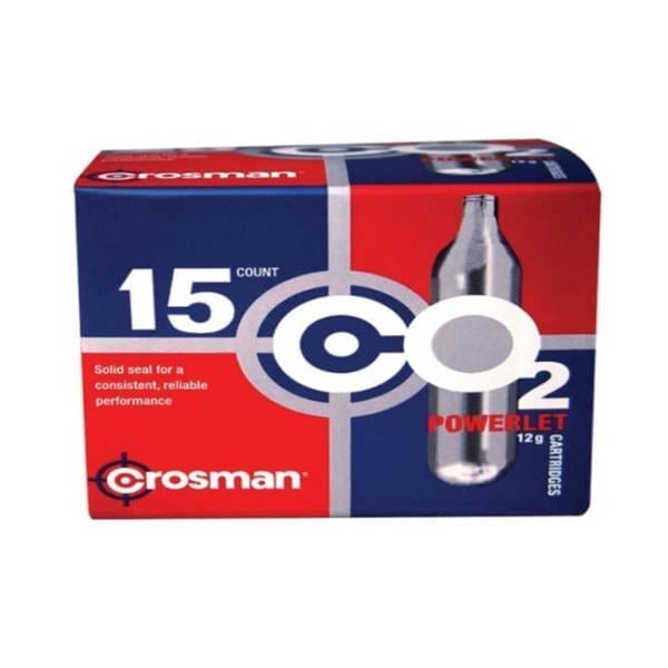 Crosman CO2 Cartridges Powerlet 12 Gram