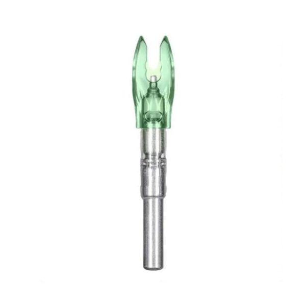 Nockturnal Lighted Nock Green 3 Pack Universal Fit