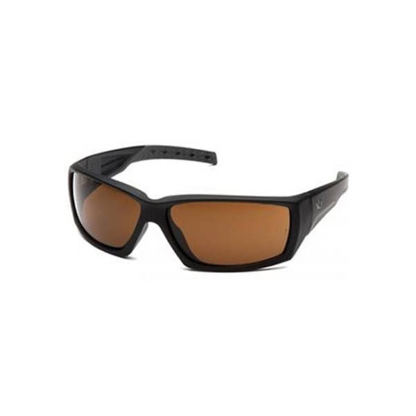 Pyramex Glasses Overwatch Bronze Lens Black Frame