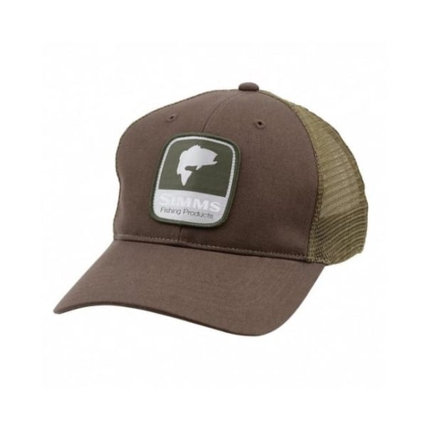 SIMMS Bass Patch Trucker Cap - Honey Brown