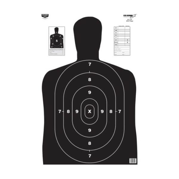 Birchwood Casey Eze-Scorer 23" x 35" BC-27 Black Paper Target