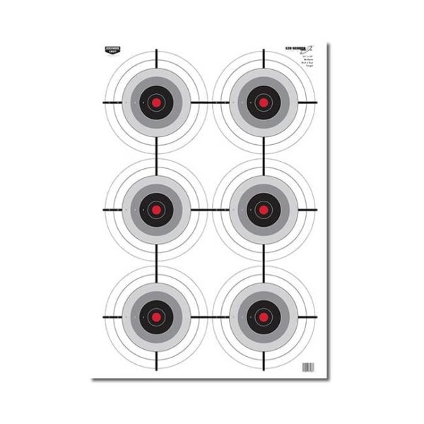 Birchwood Casey Eze-Scorer 23" x 35" Multiple Bull's-Eye Paper Target