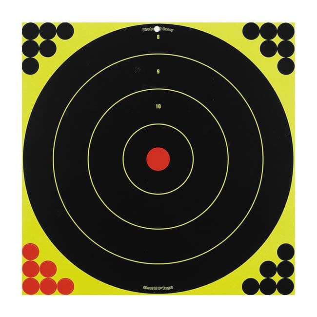 Shoot•N•C® 17.25&Quot; Bull'S-Eye T 1 Birchwood Casey Shoot-N-C Self-Adhesive Targets 17.25" Bullseye