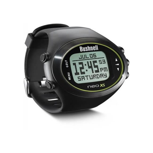 Bushnell NEO XS Golf GPS Rangefinder Watch, Black Golfing
