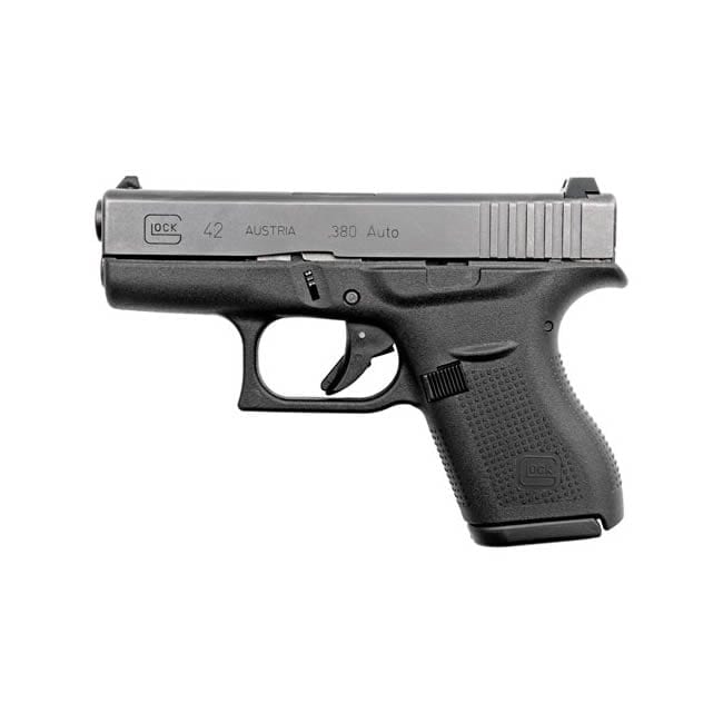 Glock G42 .380 ACP 3.25″ 6+1 FS Poly Grip Handgun Firearms