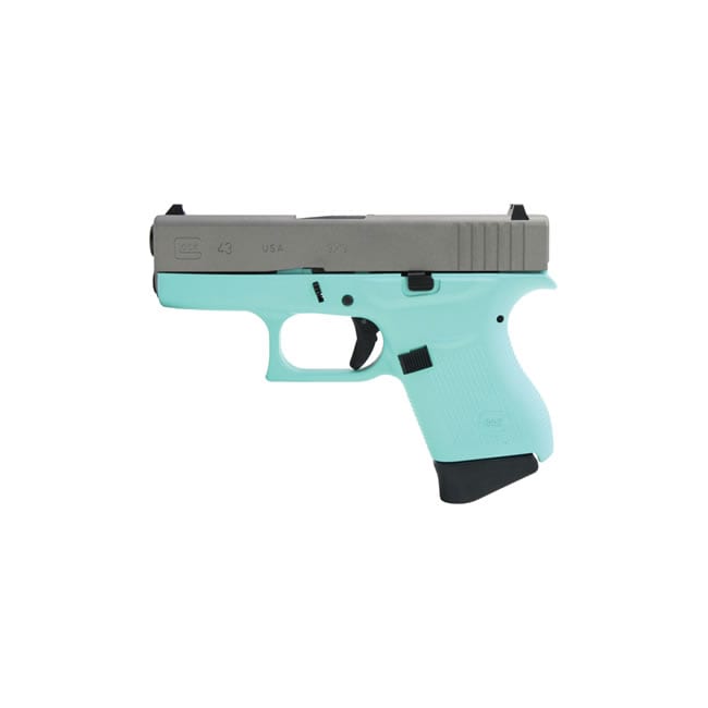 Glock G43 Tiffany Blue 9mm Handgun