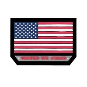 GPS US FLAG RUBBER MEDALLION Backpacks & Bags