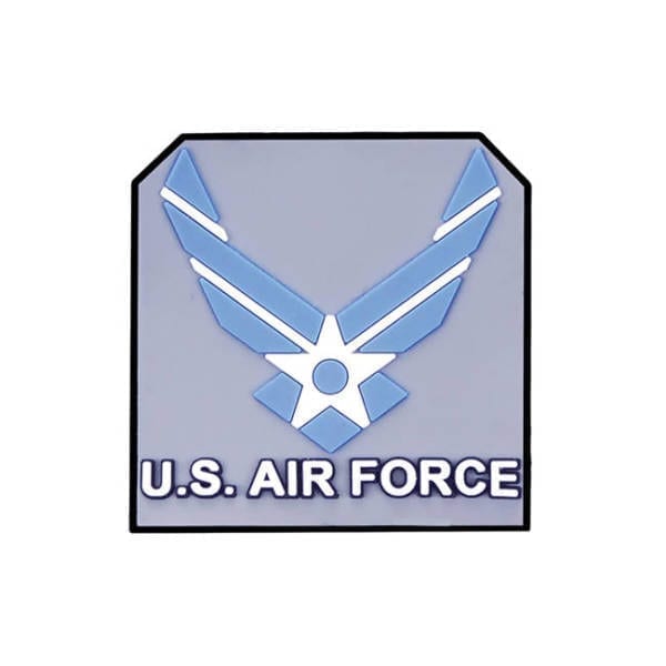 G.P.S. Air Force Rubber Medallion 2pk