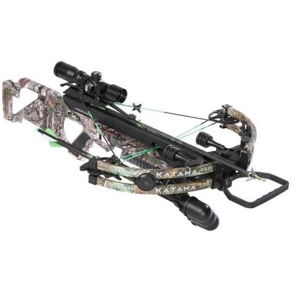 Stryker Katana 360 Crossbow Bowtech Excalibur w/Suppressor Package