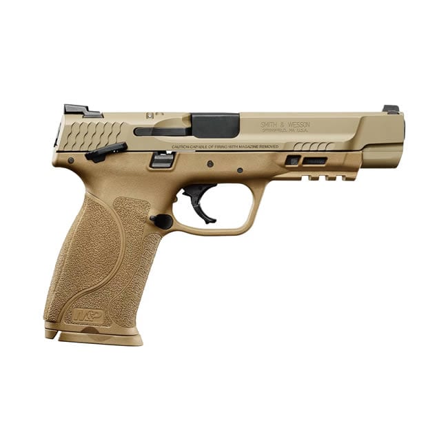 Smith & Wesson M&P9 9MM 5″ FDE Firearms