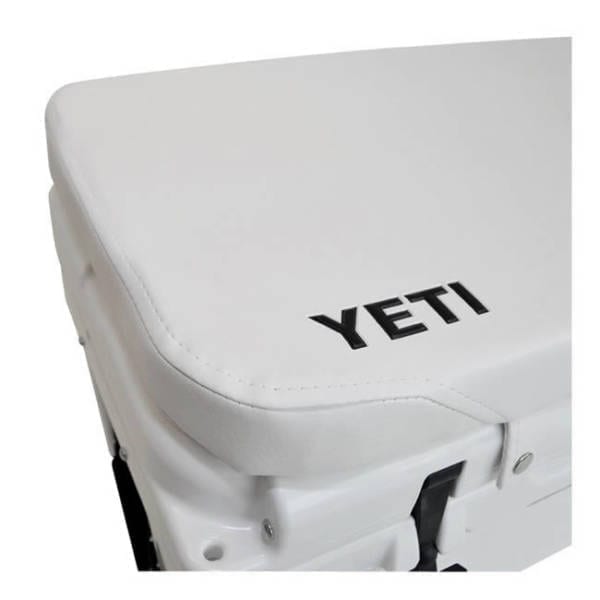 Yeti Tundra 110 Seat Cushion - Marine Vinyl White