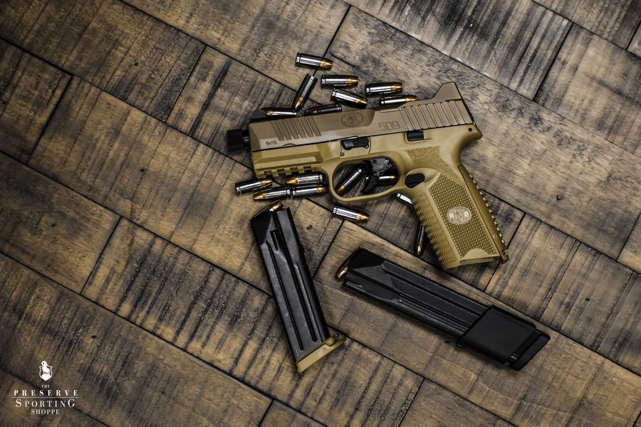 FNH FN 509 Tactical 9mm 4.5″ Handgun Double Action