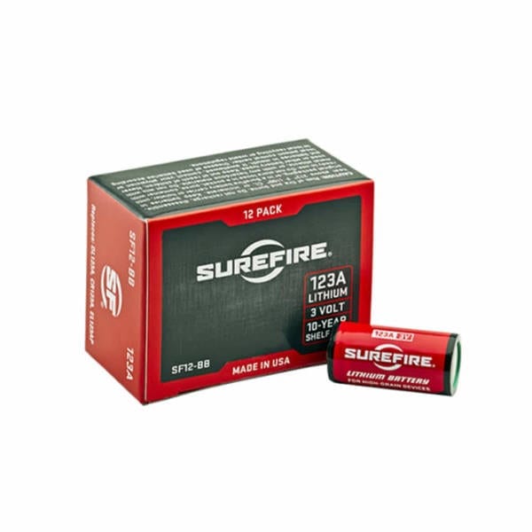 Surefire 123A High Performance CR123A 3V Lithium Stick