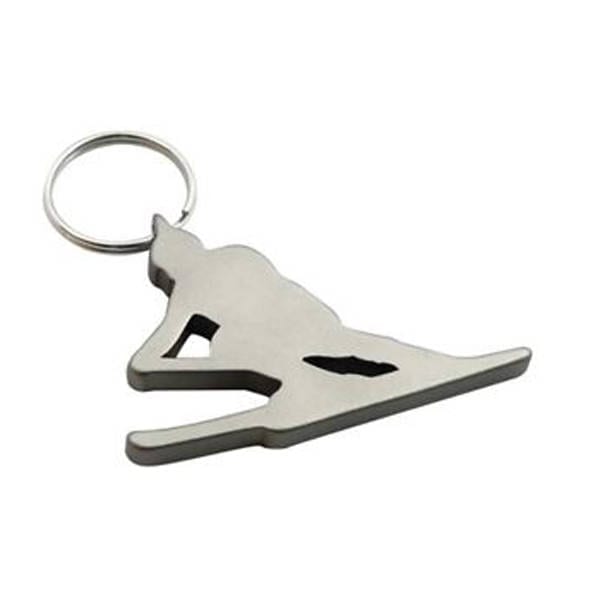 Munkees KeyChain Bottle Opener Skier