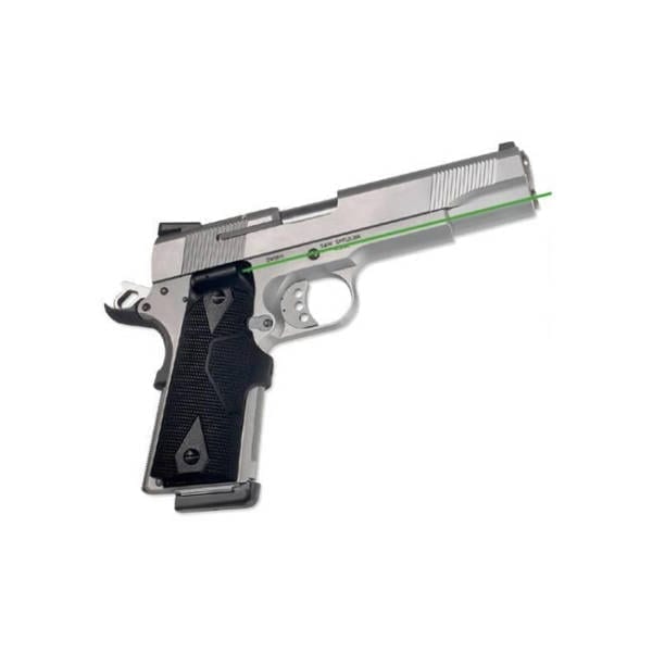 Crimson Trace Lasergrips Fits 1911 Full-Size Grn Laser