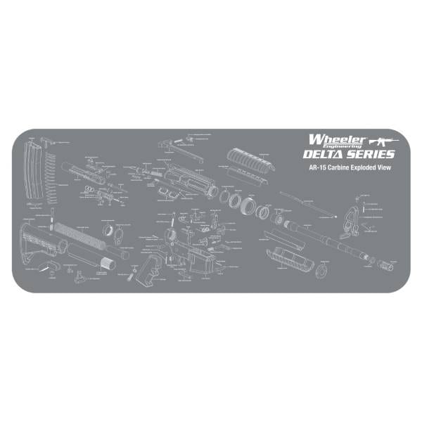 Wheeler Ar-15 Delta Series Mai 1 Wheeler AR-15 Delta Series Maintenance Mat