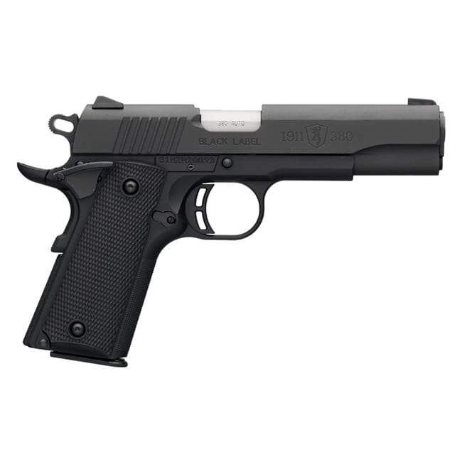 Browning Black Label 1911-380 Single 380 ACP 4.25″ Handgun Firearms