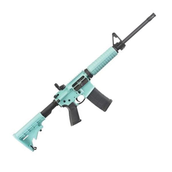 Ruger AR-556 .223 Rem/5.56 NATO Semi-Automatic Turquoise Rifle