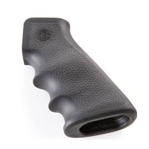 Hogue AR-15 OverMolded Rubber Pistol Grip With Finger Grooves Firearm Accessories