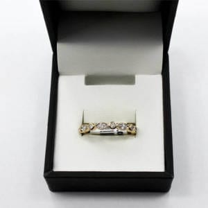 Yellow Gold Diamond Ring 3.78 Grams – 0.16 Carat Diamond Jewelry