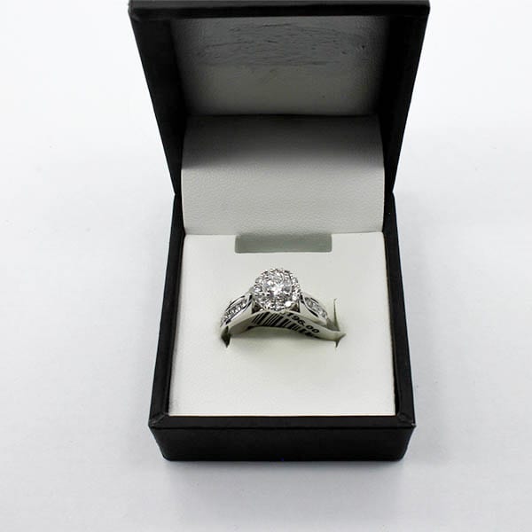 Diamond & White Gold Ring 14 KTW – 1.0 Carats Jewelry