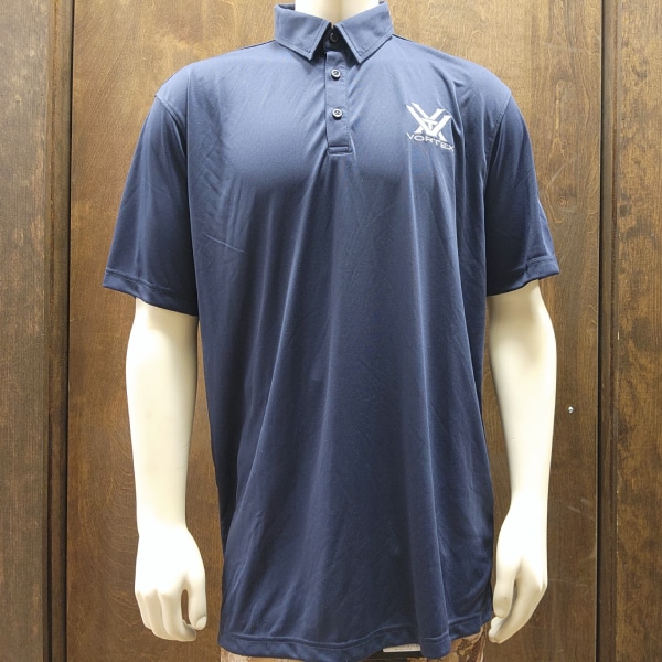 Vortex Men’s Polo Shirt – Navy Clothing