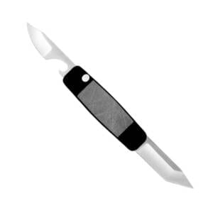 Famars Piccolo Black Aluminum Folding Knives
