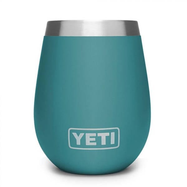 YETI RAMBLER 10OZ WINE RIVER GREEN