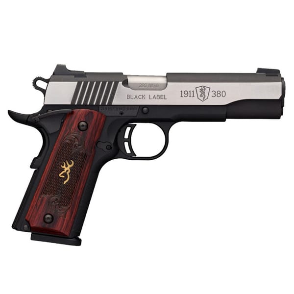 Browning 1911-. 380 ACP Black Label Medallion Pro Handgun Firearms
