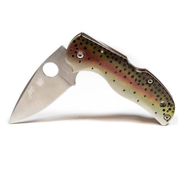 Abel + Spyderco Native 5 Rainbow Trout Knife