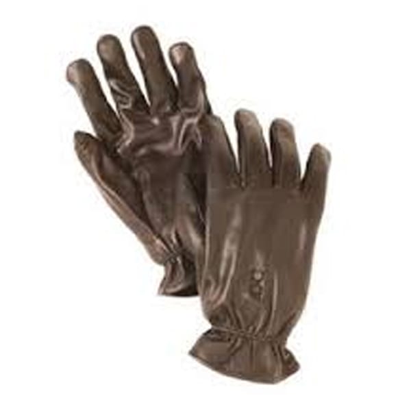 Bob Allen Unlined Brown Leather Gloves (Large) Clothing