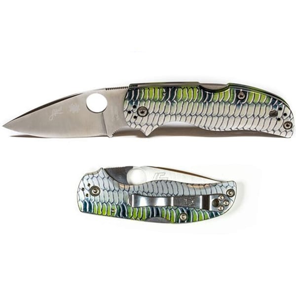 Abel + Spyderco Native 5 Bonefish Folding Knife Folding Knives