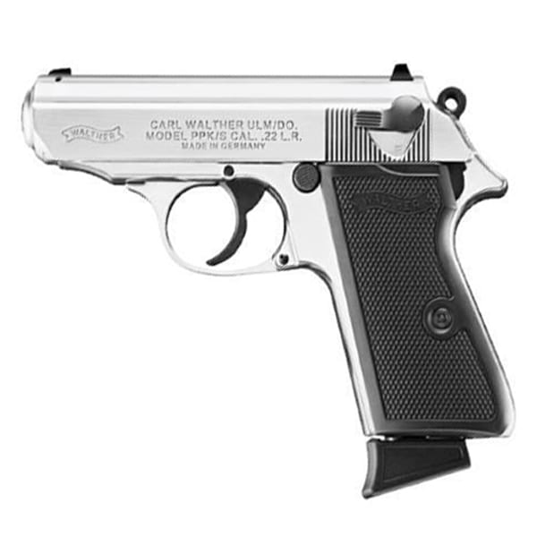 WALTHER PPK/S 22LR 3.3″ NICKEL Firearms