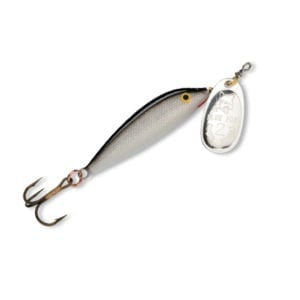 Blue Fox Minnow Spin 1/8oz – Silver/Plated Silver Fishing