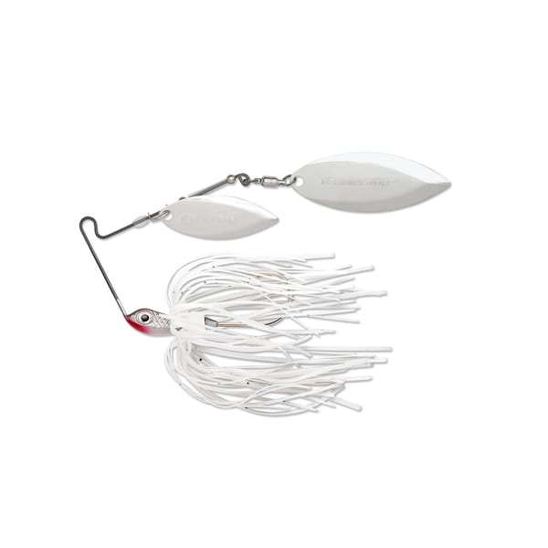Super Stainless Spin 3/8 White Fishing