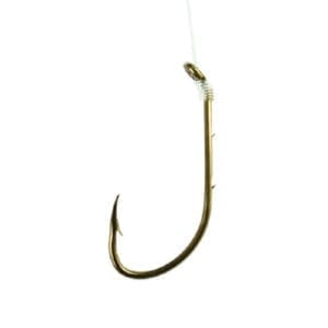 Eagle Claw Baitholder Snell Fish Hook, Bronze