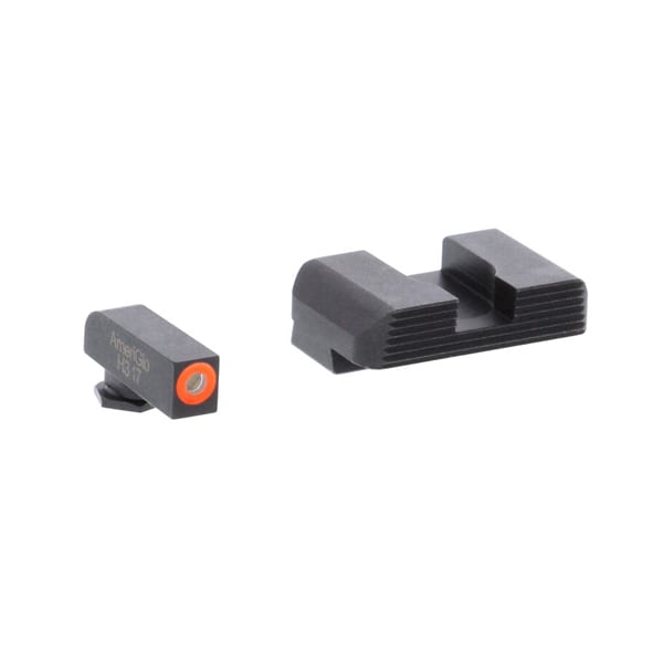 Ameriglo Sight Set for GLOCK Green Tritium Front Dot with Orange Outline Firearm Accessories