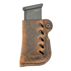 Versacarry Leather Magazine Holder SS Flex Vent Firearm Accessories
