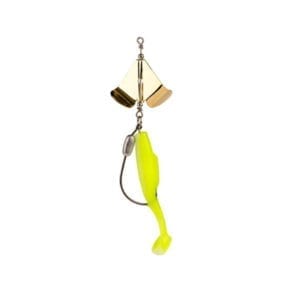 Strike KingSpot Tail Special 1/4oz Glow Chartreuse Laminate Fishing