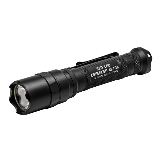 SureFire E2D Defender Tactical, 1000L Flashlight – Black Camping Essentials