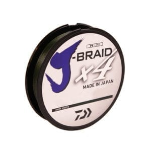 Daiwa J-BraidX4 30LB, 150YD, 4 Strand Braided Line