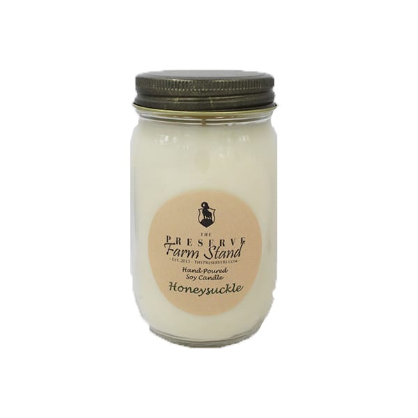 Honeysuckle 16oz Soy Candle Preserve Farm Stand