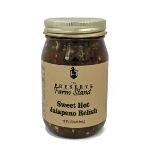 Sweet Hot Jalapeno Relish, (12 Preserve Farm Stand