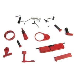 WMD Guns Accent Color Build Kit 556 RED Firearm Accessories